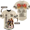 Zz Top Customized Baseball Jersey: 55th Anniversary 1969-2024