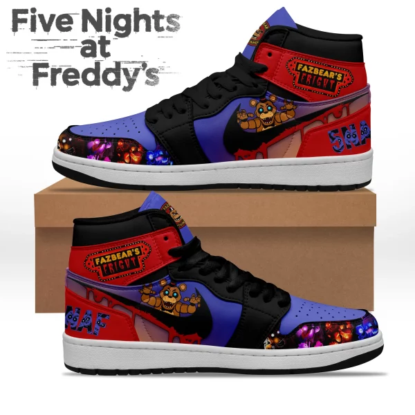 5NAF Fazbear’s Fright Air Jordan 1 High Top Shoes