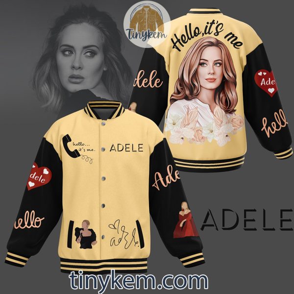 Adele Hello Baseball Jacket