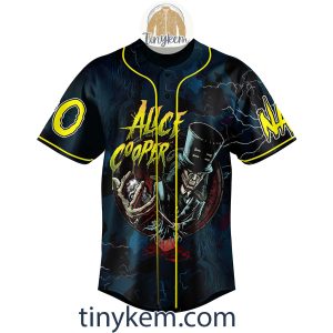 Alice Cooper Customized Baseball Jersey