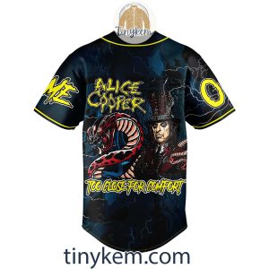 Alice Cooper Customized Baseball Jersey2B3 G3svE