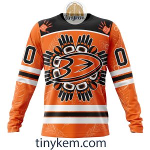 Anaheim Ducks Customized Tshirt Hoodie With Truth And Reconciliation Design2B4 QXzqZ