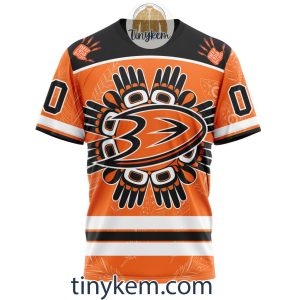 Anaheim Ducks Customized Tshirt Hoodie With Truth And Reconciliation Design2B6 NZDA8