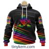 Anaheim Ducks With LGBT Pride Design Tshirt, Hoodie, Sweatshirt
