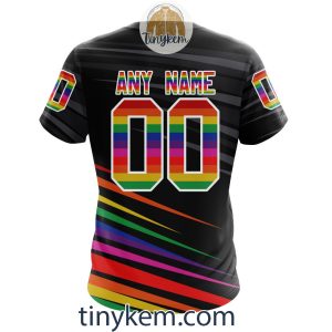 Arizona Coyotes With LGBT Pride Design Tshirt Hoodie Sweatshirt2B7 yxx5T
