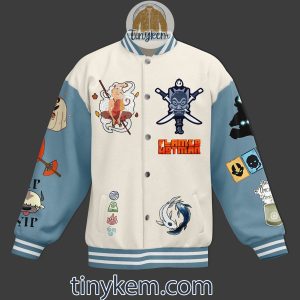 Avatar The Last Airbender All Characters Baseball Jacket