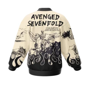 Avenged Sevenfold Customized Baseball Jacket2B3 T3vdj