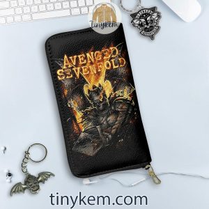 Avenged Sevenfold Zip Around Wallet: Hail To The King