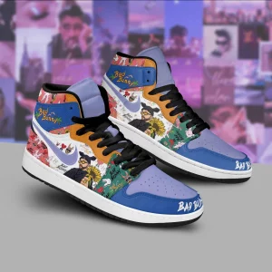 Bad Bunny Colorful Air Jordan 1 High Top Shoes2B3 ofihC