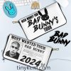 Bad Bunny 40 Oz Tumbler: Most Wanted Tour