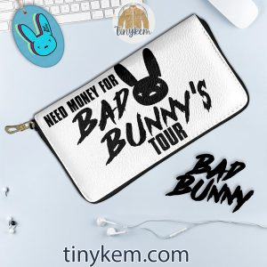 Bad Bunny Most Wanted Tur 2024 Zip Around Wallet2B3 OitGo