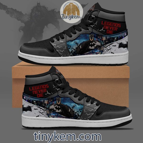 Batman Legend Never Die Air Jordan 1 High Top Shoes