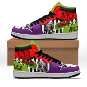 Beetlejuice Air Jordan 1 High Top Shoes