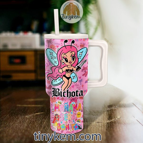 Bichota 40 Oz Tumbler: Gift for Karol G Fans