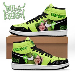 Billie Eilish Air Jordan 1 High Top Shoes