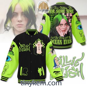 Billie Eilish Baseball Jacket