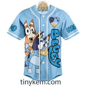 Bluey Customized Baseball Jersey I Slipped On Mah Beans2B2 8RrZb