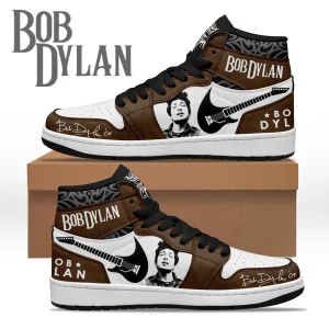 Bob Dylan Air Jordan 1 High Top Shoes