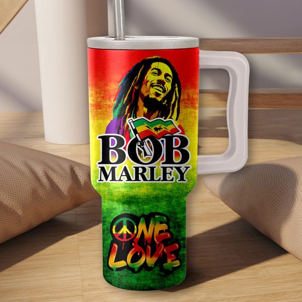 Bob Marley One Love 40 Oz Tumbler