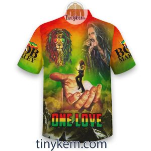 Bob Marley One Love Hawaiian Shirt2B2 XNozt