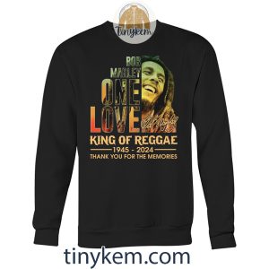 Bob Marley One Love Tshirt King Of Reggae 1945 20242B3 gR9D1