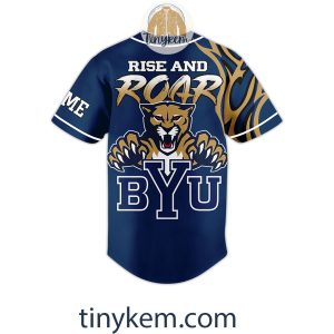 Brigham Young Cougars Customized Baseball Jersey Rise And Roar2B3 HQgHS