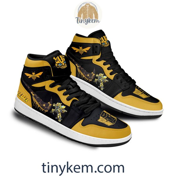 Bumblebee Air Jordan 1 High Top Shoes