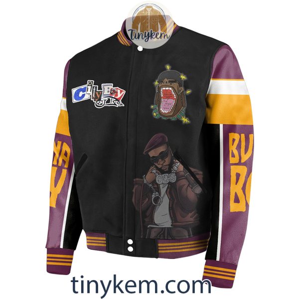 Burna Boy Baseball Jacket