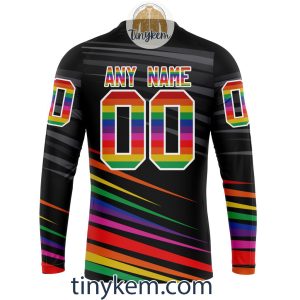 Calgary Flames With LGBT Pride Design Tshirt Hoodie Sweatshirt2B5 Lyf8x