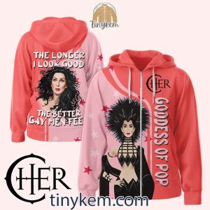Cher Zipper Hoodie:  Goddess Of Pop