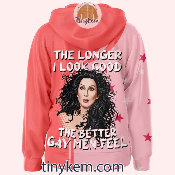 Cher Zipper Hoodie:  Goddess Of Pop