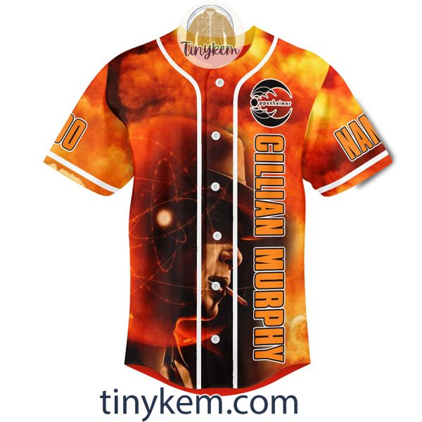 Cillian Murphy Oppenheimer Customized Baseball Jersey