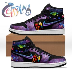 Coldplay Air Jordan 1 High Top Shoes