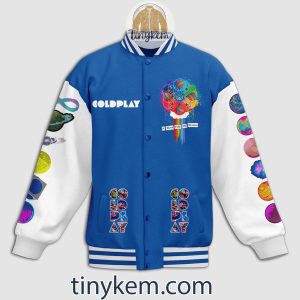 Coldplay World Tour 2024 Customized Baseball Jacket