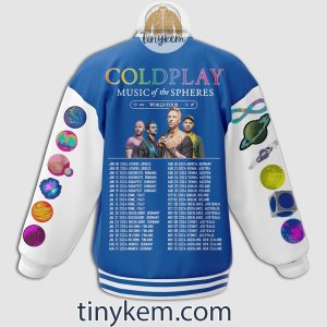 Coldplay World Tour 2024 Customized Baseball Jacket2B3 JfcHM