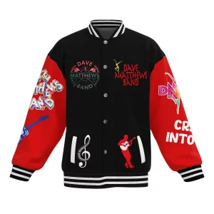 Dave Matthews Band Baseball Jacket: Sweet Like Candy To My Soul