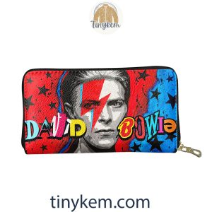 David Bowie Zip Around Wallet