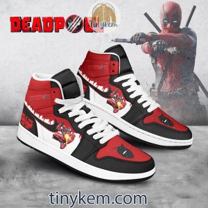 Deadpool Air Jordan 1 High Top Shoes2B3 5XORo