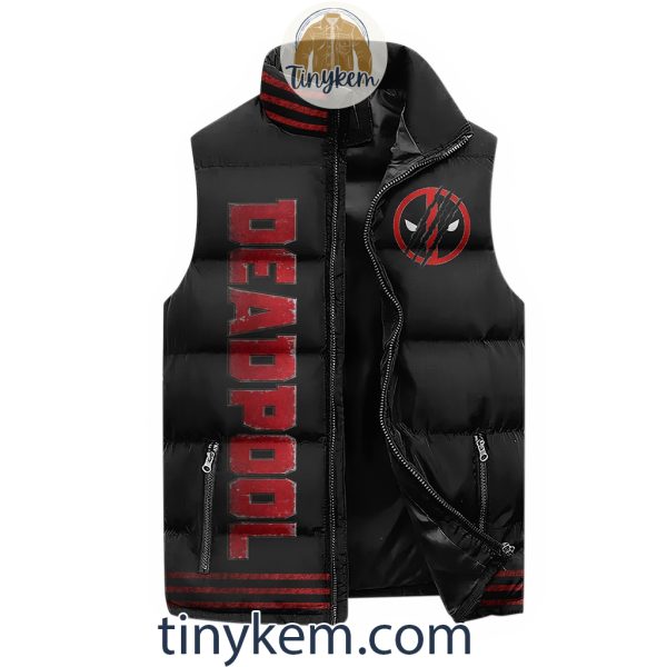 Deadpool Puffer Sleeveless Jacket