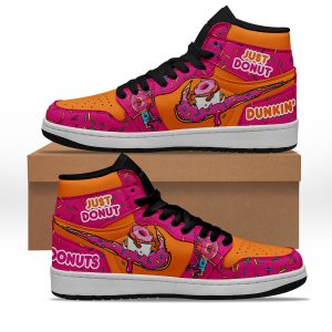 Dunkin Donuts Air Jordan 1 High Top Shoes2B2 O0WFG