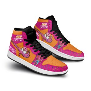 Dunkin Donuts Air Jordan 1 High Top Shoes2B4 KGgvo