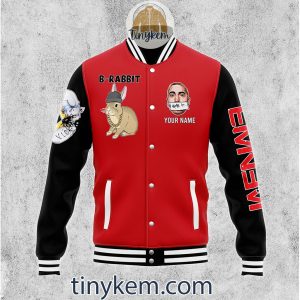 Eminem B Rabbit Customized Baseball Jacket2B3 cuXD9