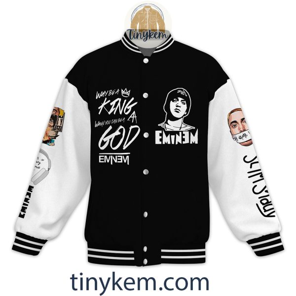 Eminem Yesterday Is Over Baseball Jacket