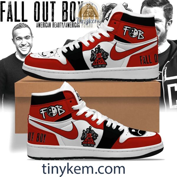 FOB Red Air Jordan 1 Sneakers