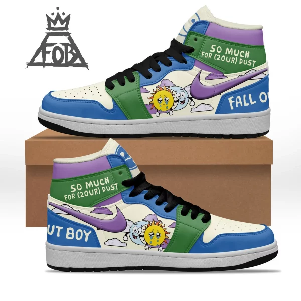 Fall Out Boy Air Jordan 1 High Top Shoes