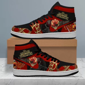 Five Finger Death Punch Air Jordan 1 High Top Shoes
