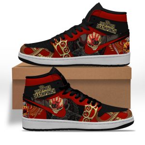 Five Finger Death Punch Air Jordan 1 High Top Shoes