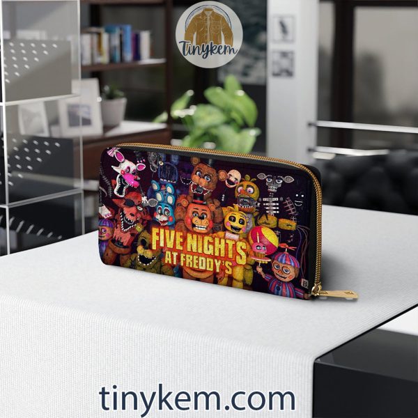 Five Nights at Freddy’s Customized Zip Around Wallet