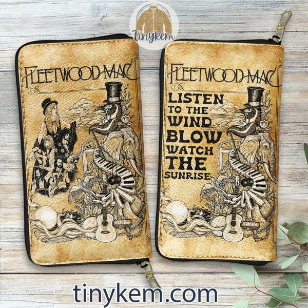 Fleetwood Mac Zip Around Wallet