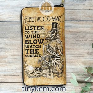 Fleetwood Mac Zip Around Wallet2B3 TuuGY